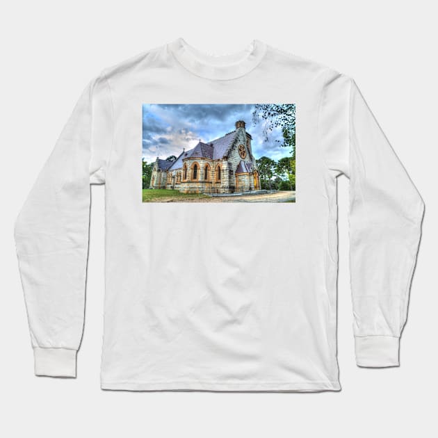 Cheesy Church Long Sleeve T-Shirt by Michaelm43